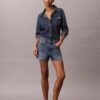 90’lar 3 inç Denim Şort 90’lar 3 inç Denim Şort