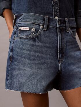 90’lar 3 inç Denim Şort