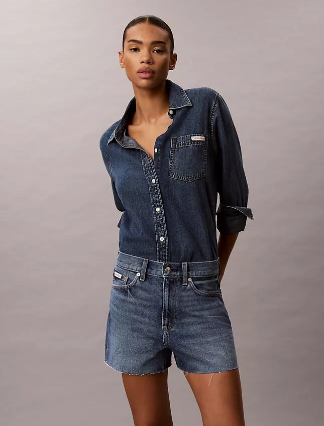 90’lar 3 inç Denim Şort 90’lar 3 inç Denim Şort