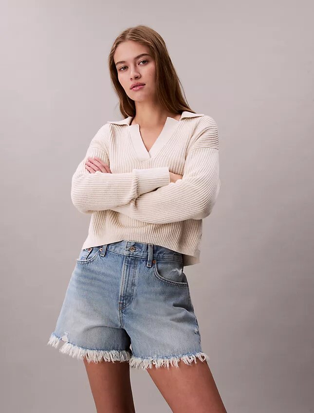 90’lar 3 inç Denim Şort 90’lar 3 inç Denim Şort