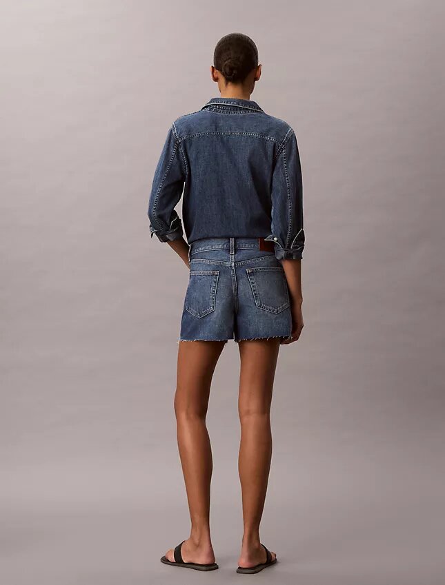 90’lar 3 inç Denim Şort 90’lar 3 inç Denim Şort