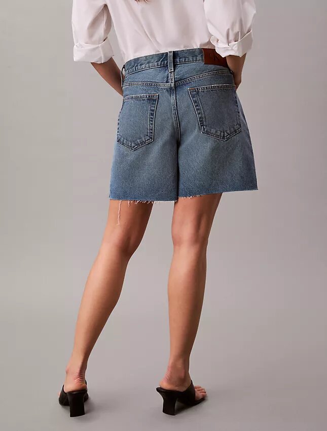 90’lar 6 inç Denim Şort 90’lar 6 inç Denim Şort
