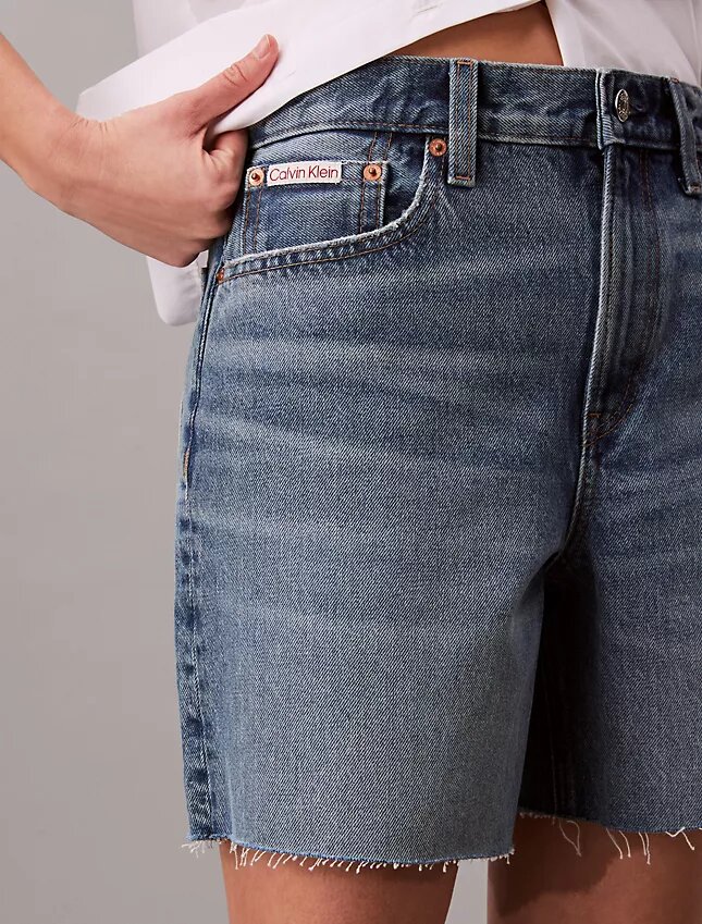90’lar 6 inç Denim Şort 90’lar 6 inç Denim Şort