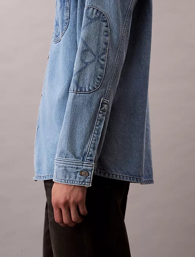 90’lar Amblemi Denim Overshirt 90’lar Amblemi Denim Overshirt