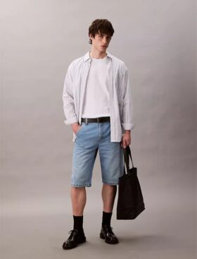 90’lar Denim Carpenter Şort
