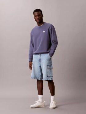 90’lar Denim Kargo Şort