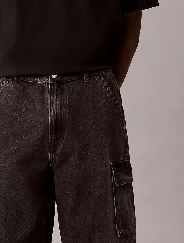 90’lar Denim Kargo Şort 90’lar Denim Kargo Şort