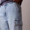 90’lar Denim Kargo Şort 90’lar Denim Kargo Şort