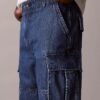 90’lar Denim Kargo Şort 90’lar Denim Kargo Şort