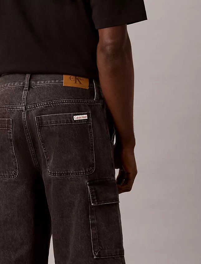 90’lar Denim Kargo Şort 90’lar Denim Kargo Şort