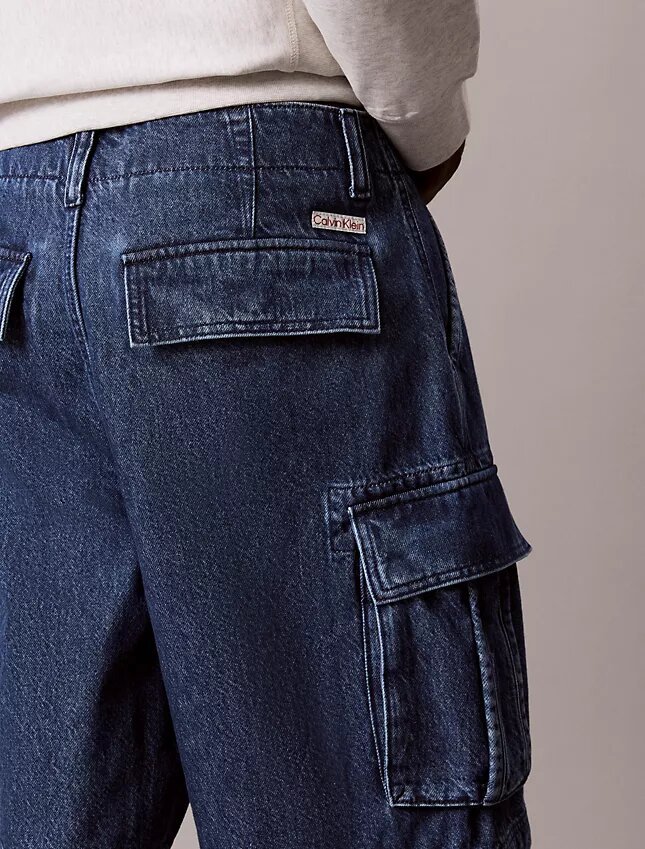 90’lar Denim Kargo Şort 90’lar Denim Kargo Şort