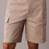 90s Straight Chino Kargo Şort