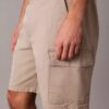90s Straight Chino Kargo Şort
