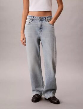 90s Straight Hafif Jeanler