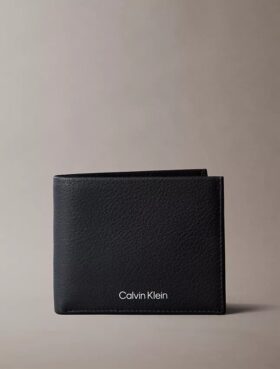 Çakıl Desenli Deri İkiye Katlanan Cüzdan Çakıl Desenli Deri İkiye Katlanan Cüzdan