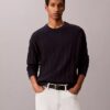 Allover Emblem Logo Ribbed Sweater