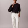 Allover Emblem Logo Ribbed Sweater