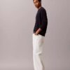 Allover Emblem Logo Ribbed Sweater