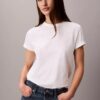 Allover Faded Monogram Klasik Tişört