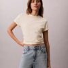 Allover Faded Monogram Klasik Tişört Allover Faded Monogram Klasik Tişört