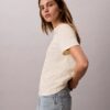 Allover Faded Monogram Klasik Tişört Allover Faded Monogram Klasik Tişört