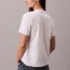 Allover Faded Monogram Klasik Tişört
