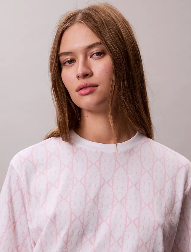 Allover Monogram Boxy T-Shirt Allover Monogram Boxy T-Shirt
