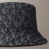 Allover Monogram Jakarlı Kova Şapka