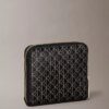 Allover Monogram Kare Fermuarlı Cüzdan