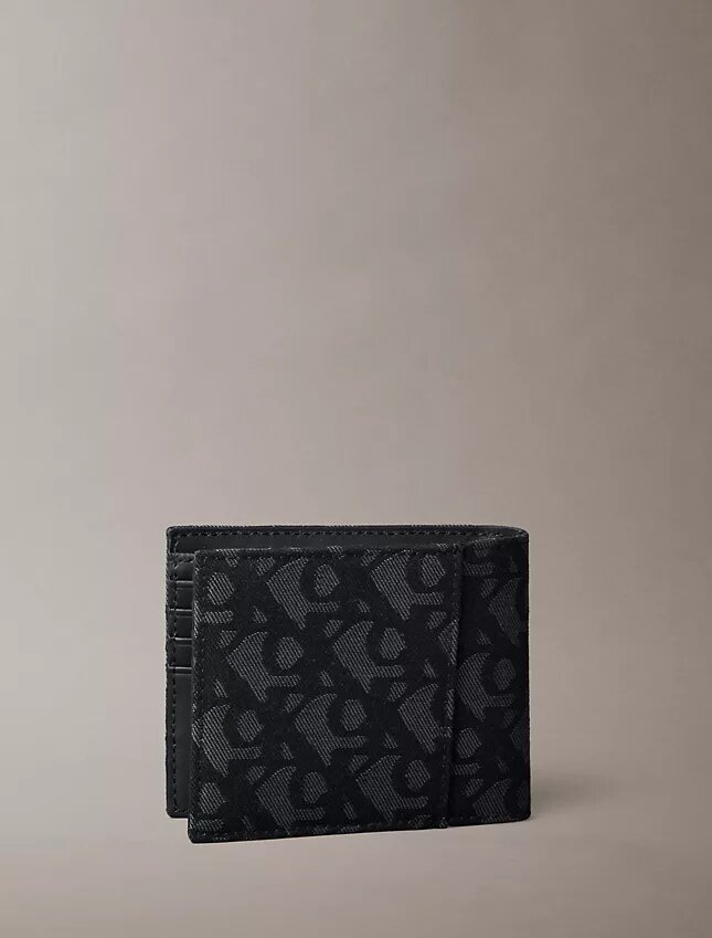 Allover Monogram İkiye Katlanan Cüzdan Allover Monogram İkiye Katlanan Cüzdan
