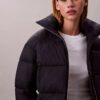 Allover Monogram Puffer Ceket Allover Monogram Puffer Ceket
