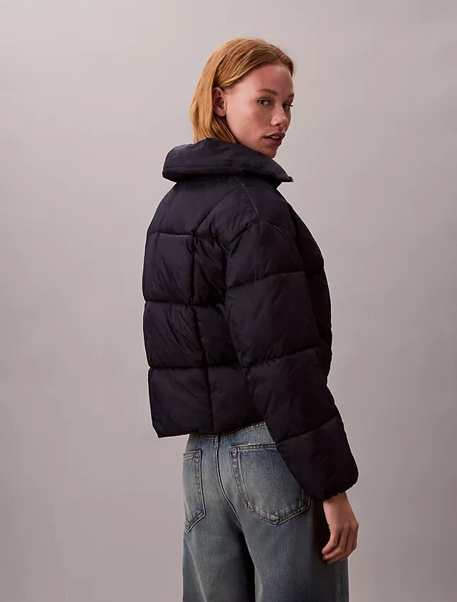 Allover Monogram Puffer Ceket Allover Monogram Puffer Ceket