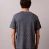 Allover Monogram Rahat Tişört Allover Monogram Rahat Tişört