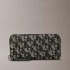 Allover Monogram Uzun Fermuarlı Cüzdan