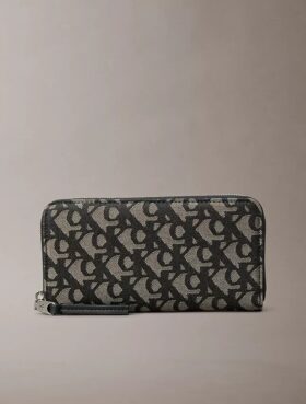 Allover Monogram Uzun Fermuarlı Cüzdan Allover Monogram Uzun Fermuarlı Cüzdan