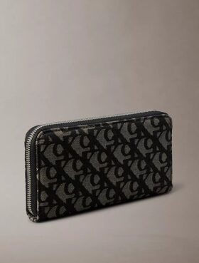 Allover Monogram Uzun Fermuarlı Cüzdan Allover Monogram Uzun Fermuarlı Cüzdan