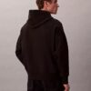 Amblem Logolu Havlu Kapüşonlu Sweatshirt