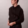 Amblem Logolu Havlu Kapüşonlu Sweatshirt