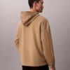 Amblem Logolu Yün Karışımlı Kapüşonlu Sweatshirt