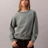 Arşiv Logolu Fleece Rahat Sweatshirt Arşiv Logolu Fleece Rahat Sweatshirt