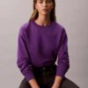 Arşiv Logolu Fleece Rahat Sweatshirt Arşiv Logolu Fleece Rahat Sweatshirt
