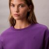 Arşiv Logolu Fleece Rahat Sweatshirt Arşiv Logolu Fleece Rahat Sweatshirt