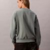 Arşiv Logolu Fleece Rahat Sweatshirt Arşiv Logolu Fleece Rahat Sweatshirt