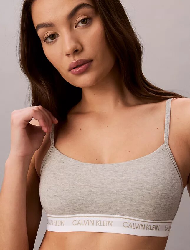 Arşiv Logolu Hafif Astarlı Bralette Arşiv Logolu Hafif Astarlı Bralette