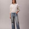 Arşiv Logolu Polar Çeyrek Fermuarlı Mock Neck Sweatshirt