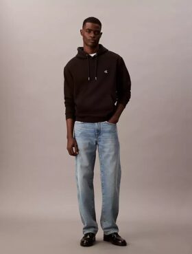 Arşiv Logolu Polar Kapüşonlu Sweatshirt