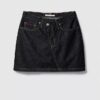 Asimetrik Bel Denim Mini Etek Asimetrik Bel Denim Mini Etek