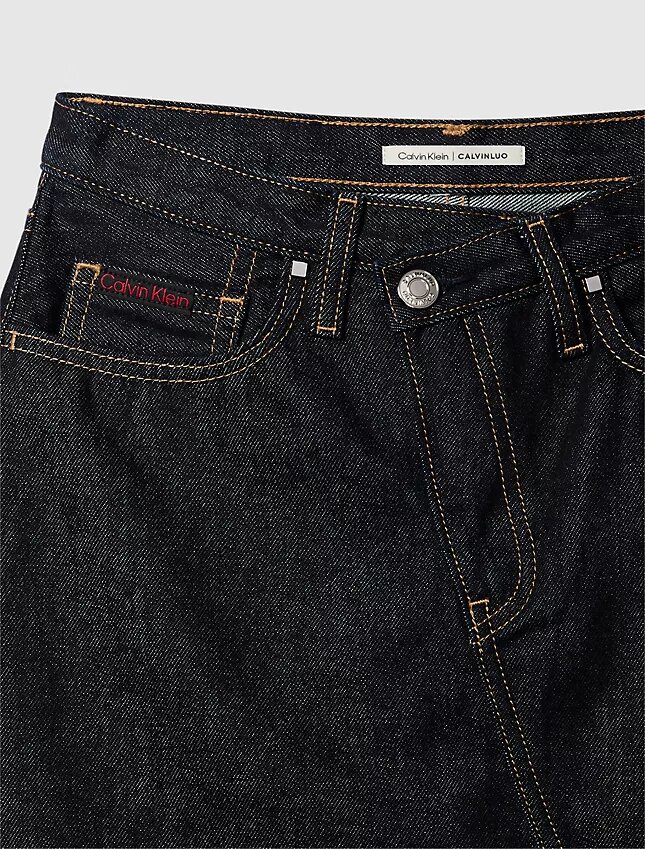 Asimetrik Bel Denim Mini Etek Asimetrik Bel Denim Mini Etek