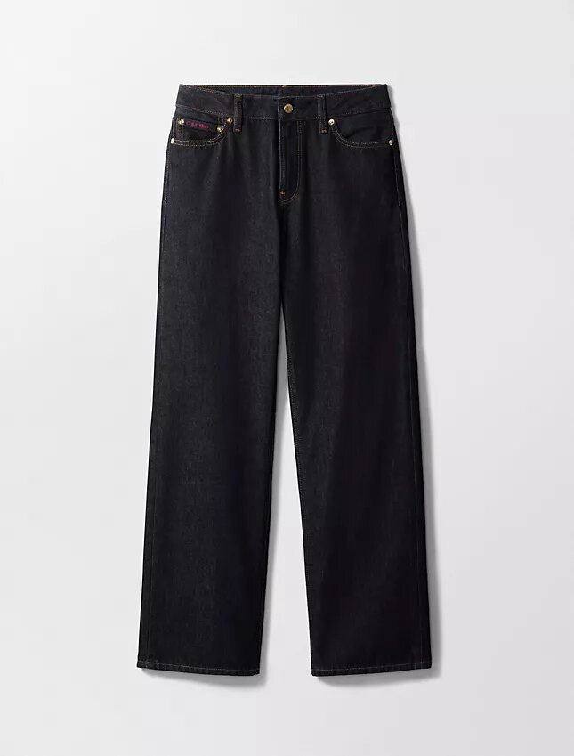 Ay Yeni Yılı 90s Straight Düz Kesim Jean Ay Yeni Yılı 90s Straight Düz Kesim Jean