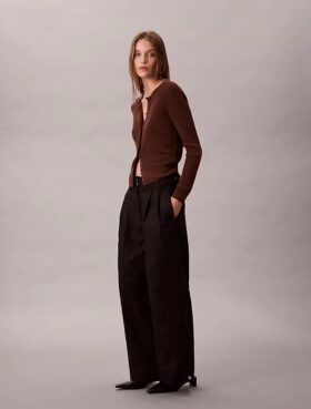 Ayarlanabilir Geniş Paça Chino Pantolonlar